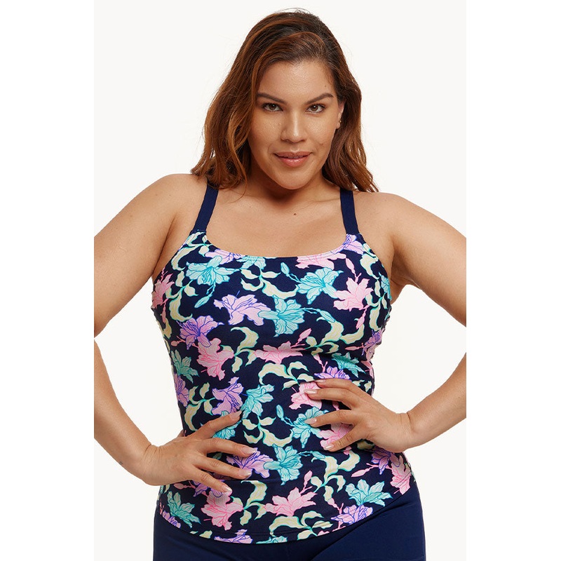 Fast Flow Scoop Neck Tankini Separate