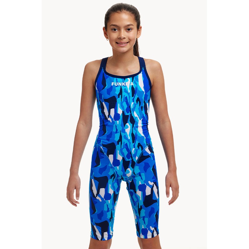Girls Chaz Michael Fast Legs One Piece