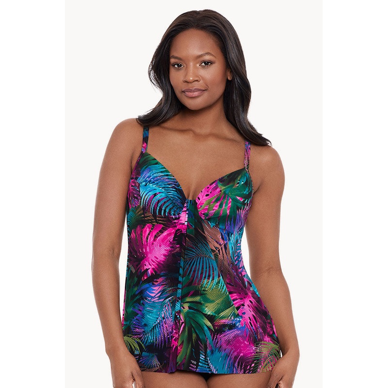 Pixel Palmas Marina Tankini Separate