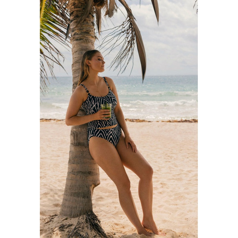 Silhouette Island G Cup Adjustable Side Tankini Separate
