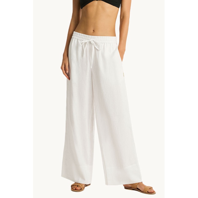 Tidal Linen Palazzo Pant