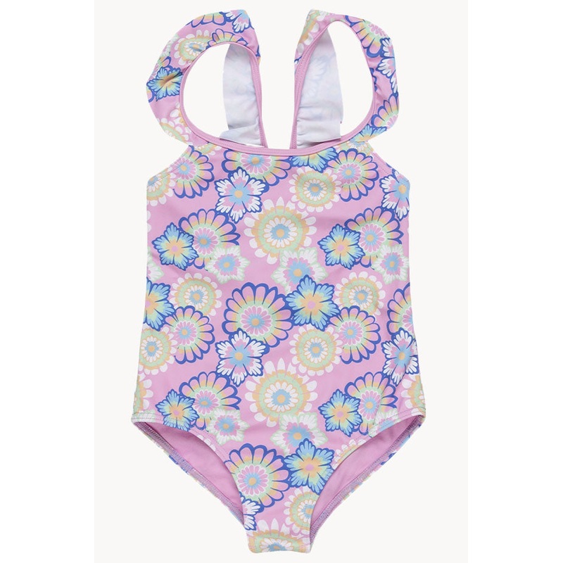 Girls Flower Party One Piece