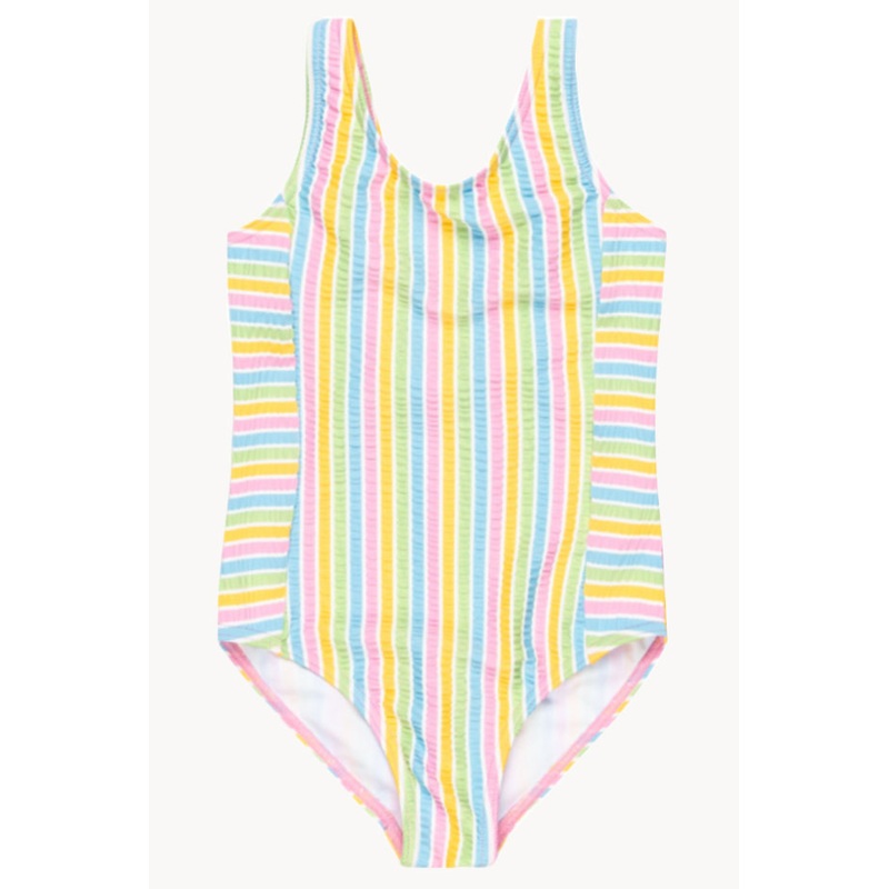 Girls Mirage Stripe One Piece
