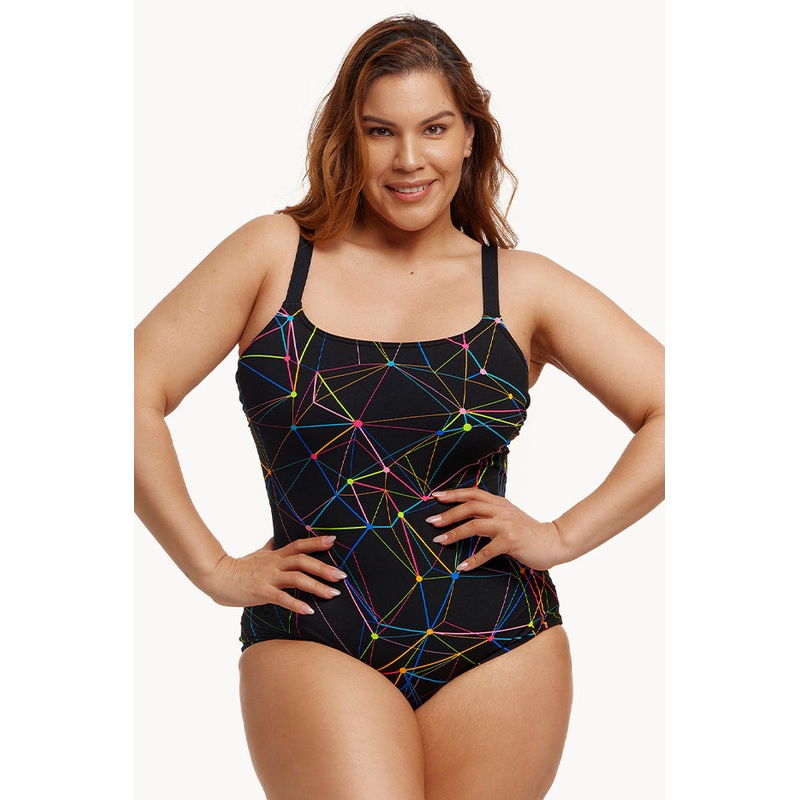 Star Sign Scoop Neck One Piece