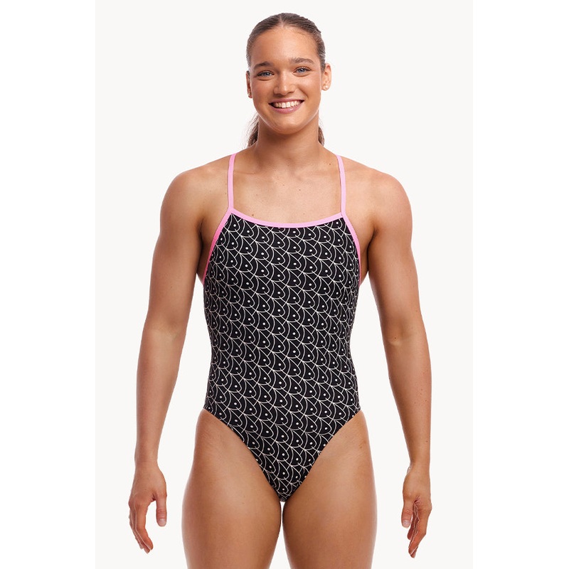 Summer Fish Tie Me Tight One Piece