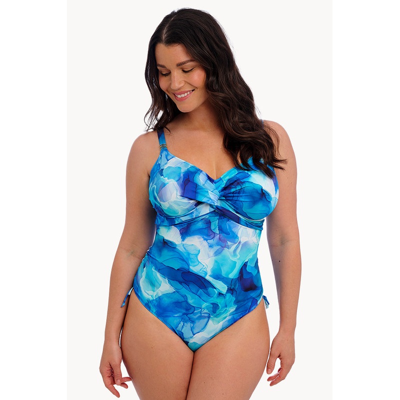 Saunton Sands G Cup Twist Front One Piece
