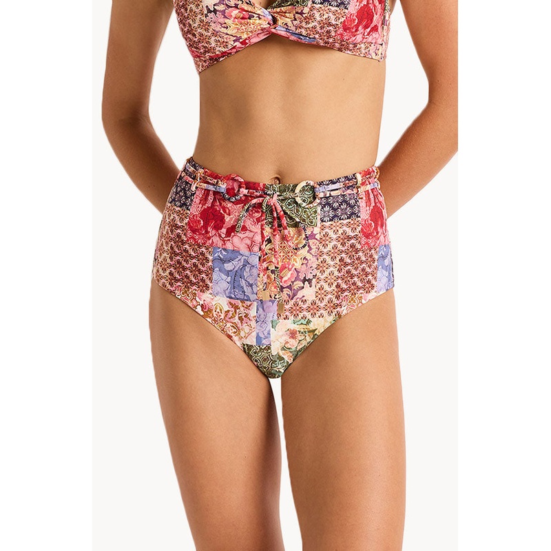 Frankie High Waist Belted Retro Pant