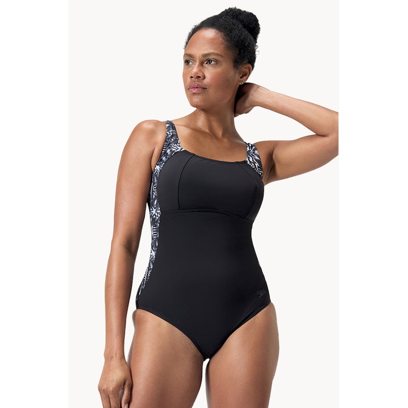 Lunalustre Printed Shaping One Piece