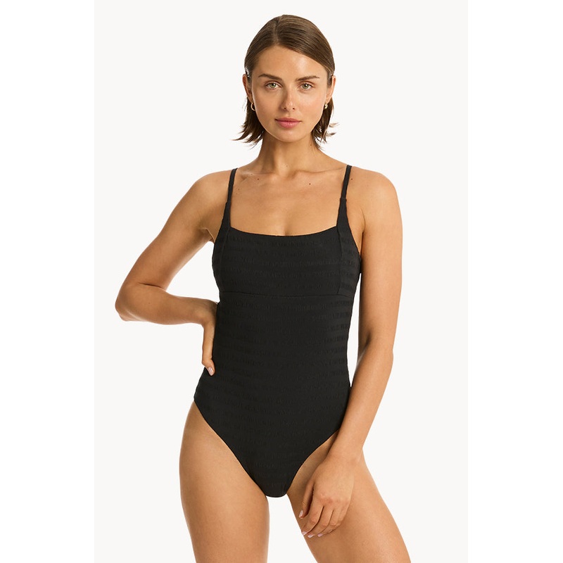 Palisades Square Neck Bralette One Piece