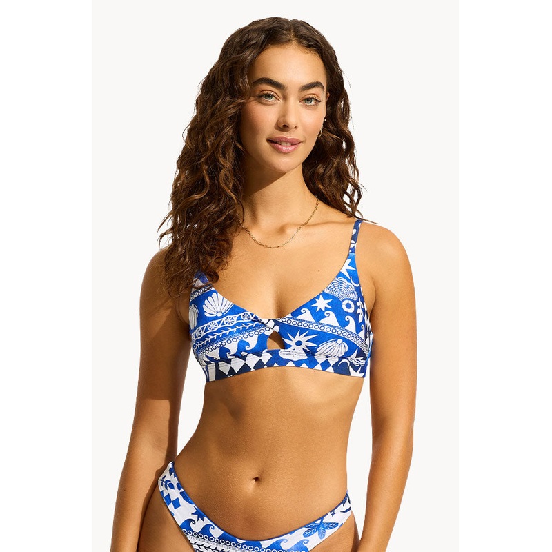 Corfu Twist Front Bralette