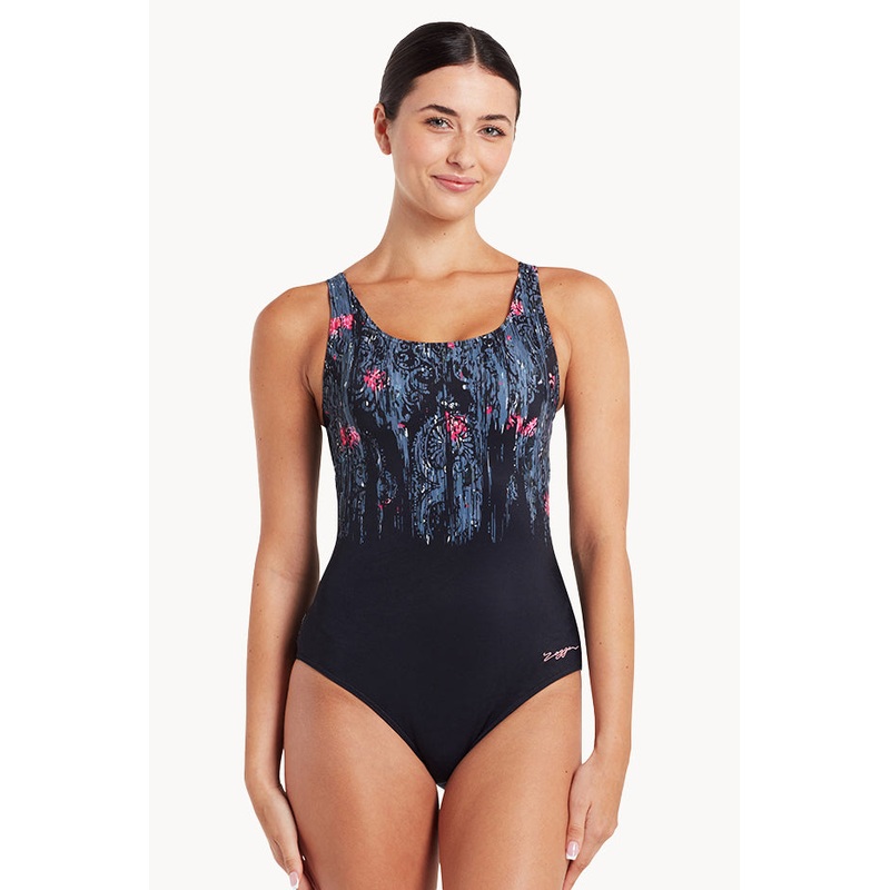 Dusk Adjustable Scoop Back One Piece