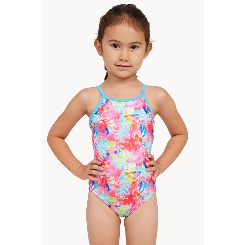 Girls Gala Yaroomba Floral One Piece