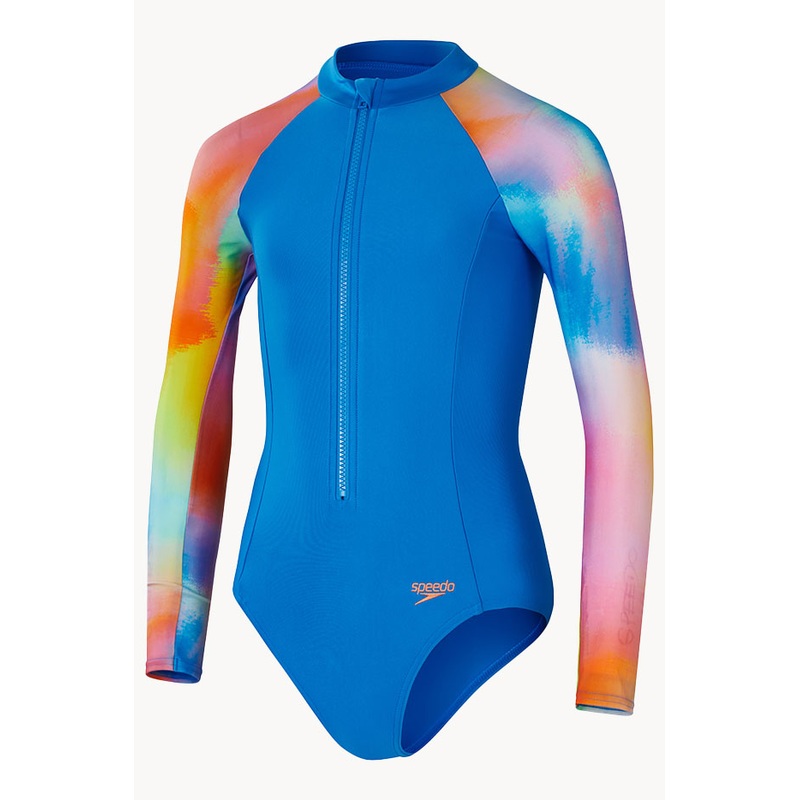 Girls Long Sleeve Sunsuit