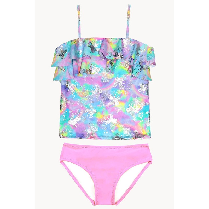 Girls Miss Dazzle Tankini Set