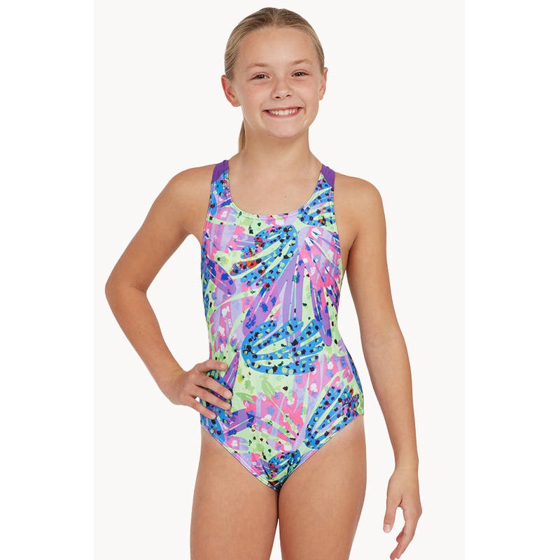 Girls Sea Petal Fly Back One Piece