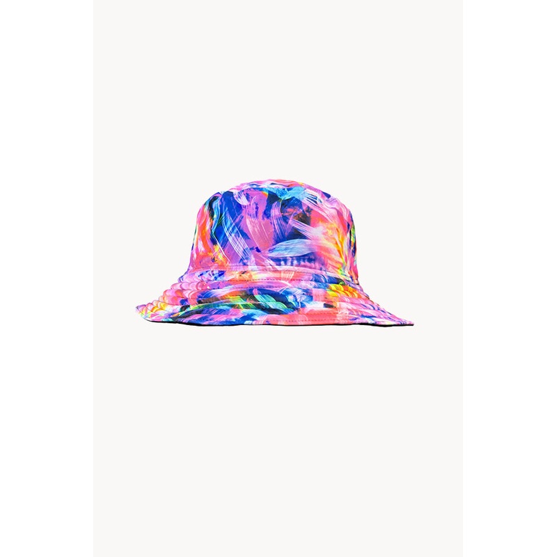Girls Sugar Palm Reversible Bucket Hat