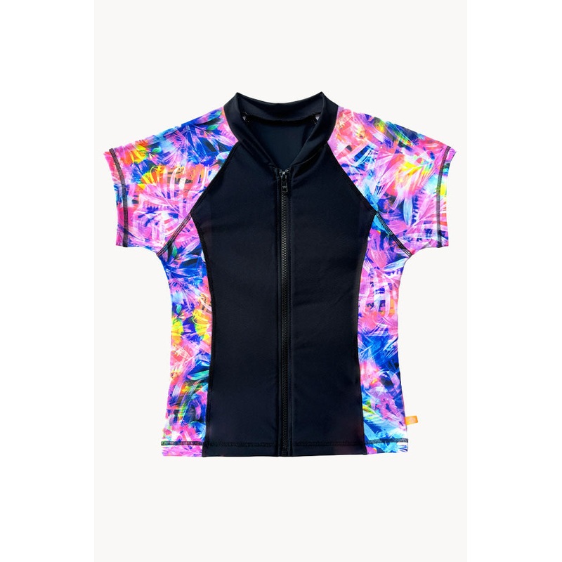 Girls Sugar Palm Short Sleeve Suntop