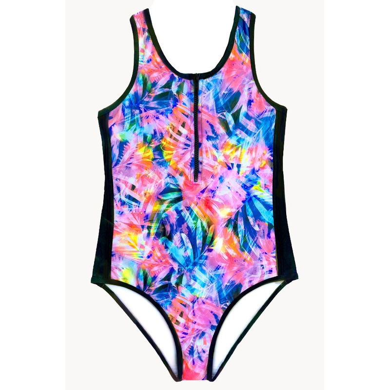 Girls Sugar Palm Zip One Piece