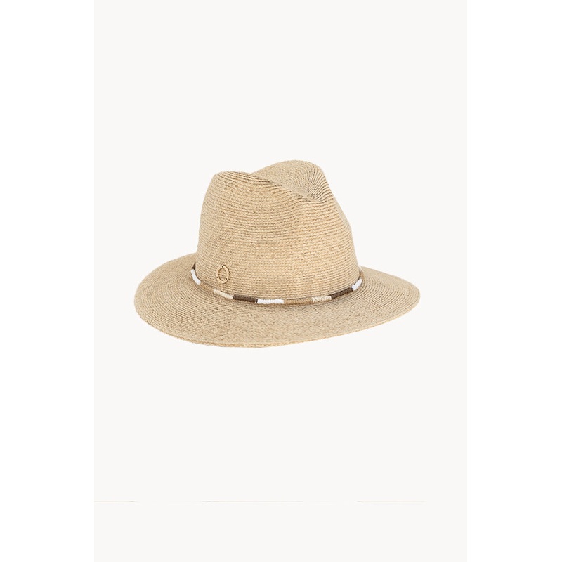 Raffia Multi Beaded Panama Hat