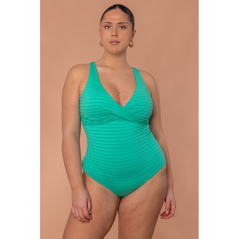 Capri Cross Front One Piece