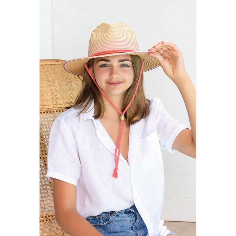 Girls Plait Band Panama Hat
