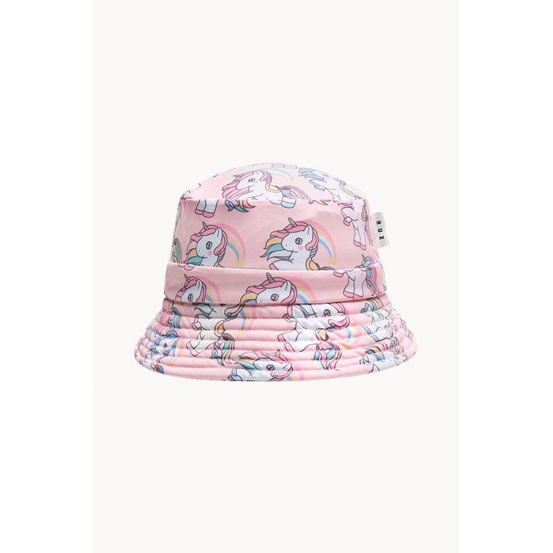 Girls Rainbow Unicorn Swim Hat
