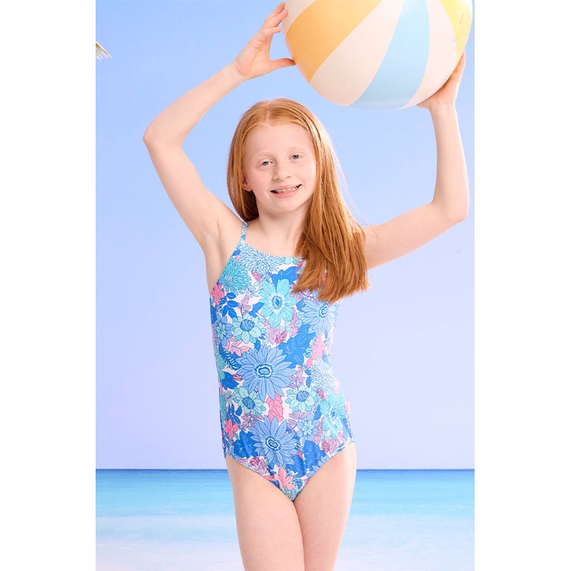 Girls Sol De Sur Cut Out One Piece