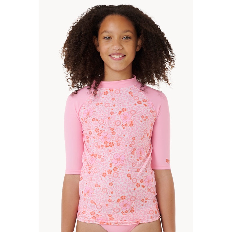 Girls Summer Sol Short Sleeve Suntop