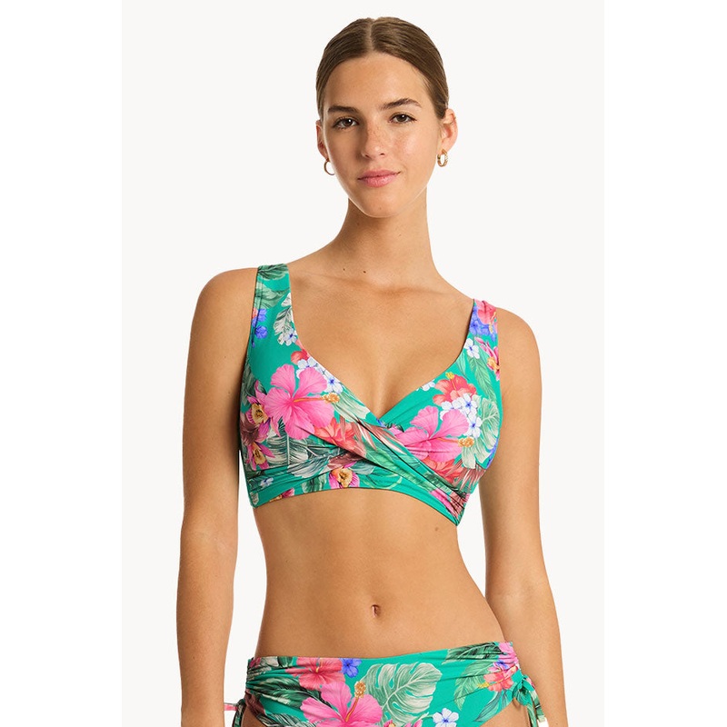 Pacifico Cross Front Bra