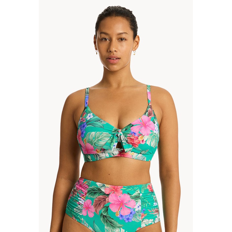 Pacifico DD/E Cup Tie Front Bralette