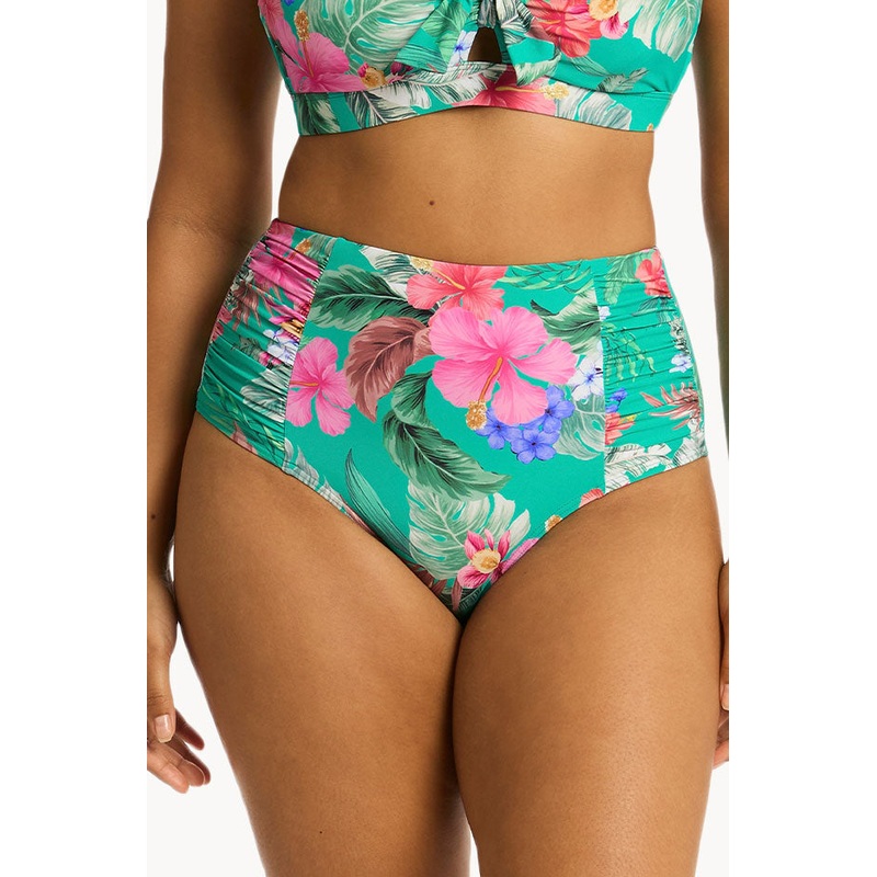 Pacifico Gathered High Waist Pant