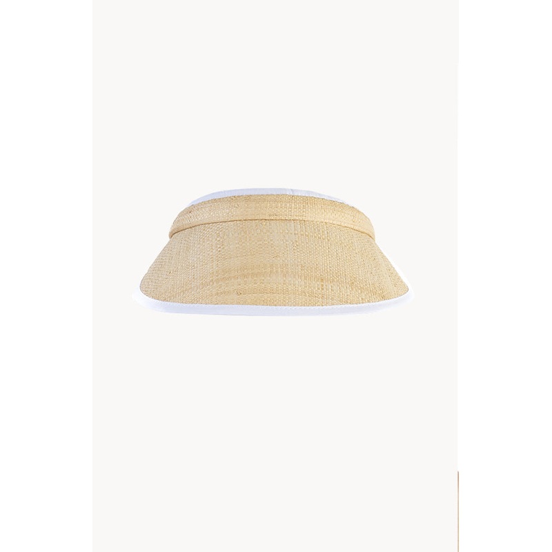 Raffia Push Visor