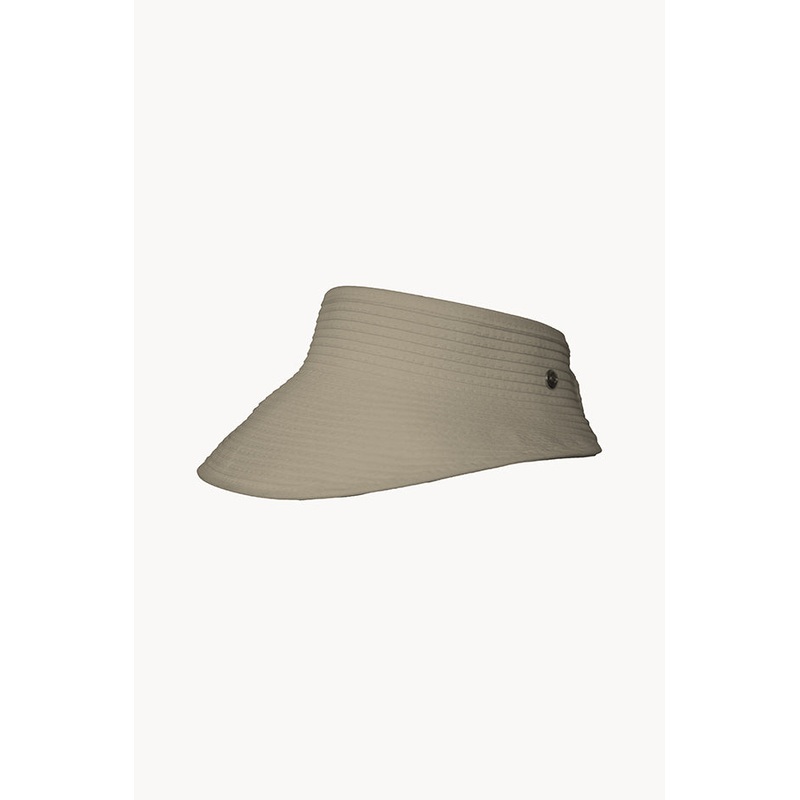 Ribbon Wide Brim Visor