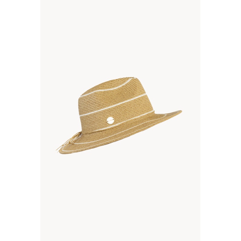 Stripe Panama Hat