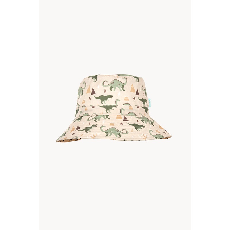 Boys Dino Delight Wide Brim Bucket Hat