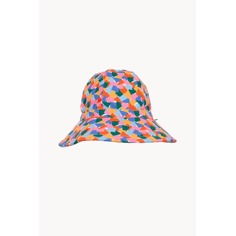 Girls Art Fun Wide Brim Swim Hat