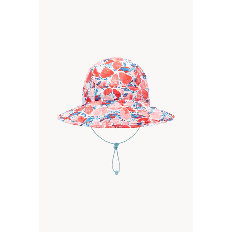 Girls Coral Sunhat