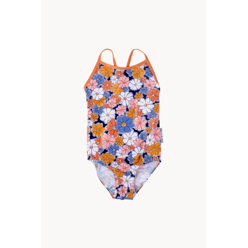 Girls Flower Power One Piece