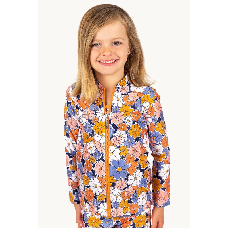 Girls Flower Power Suntop