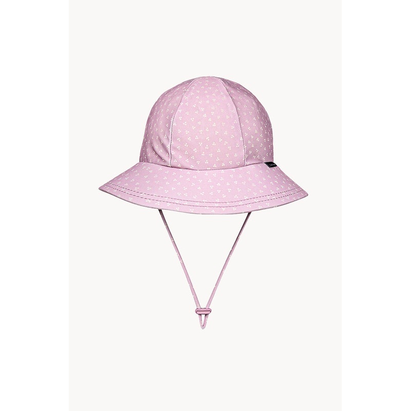Girls Lila Ponytail Bucket Sunhat