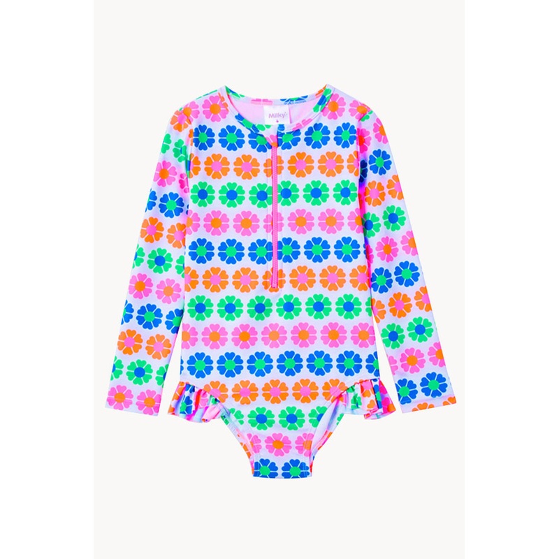 Girls Neon Fun Sunsuit