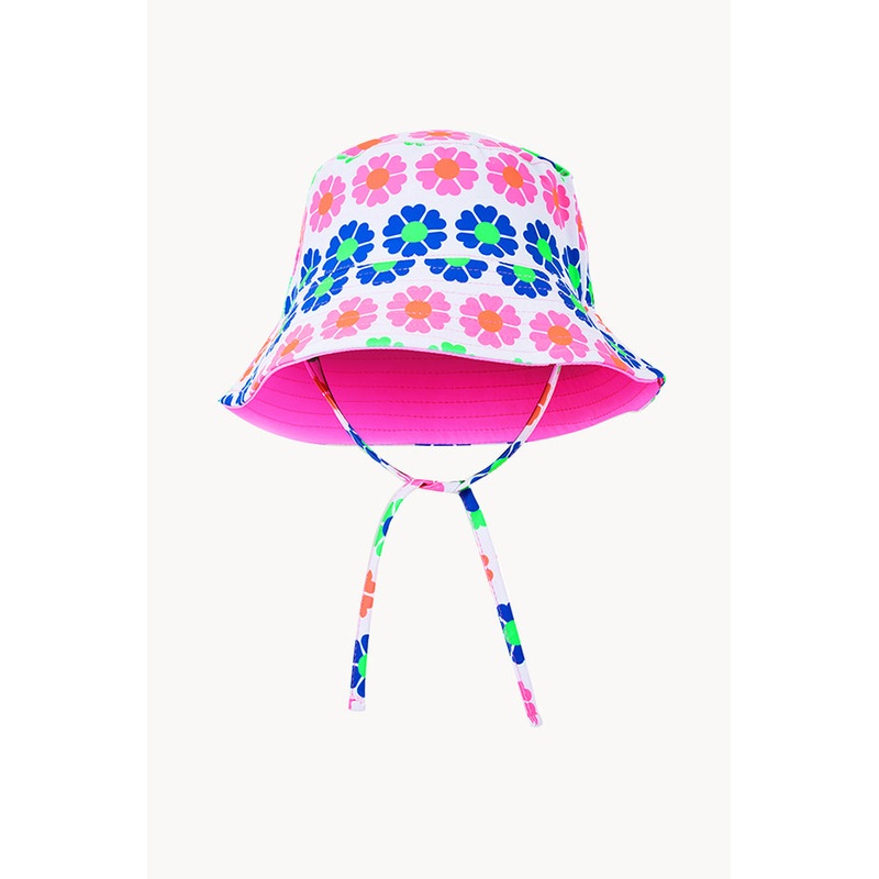 Girls Neon Fun Swim Hat