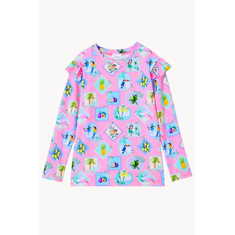 Girls Pink Resort Suntop