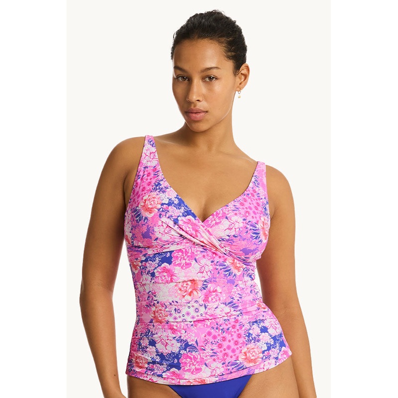 Fiesta Cross Front Tankini Separate