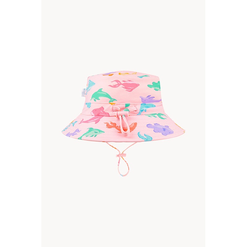 Girls Dishy Fishy Swim Sunhat