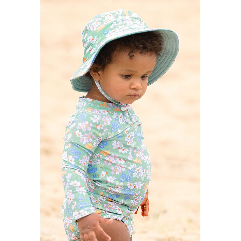 Girls Sea Blossom Swim Sunhat