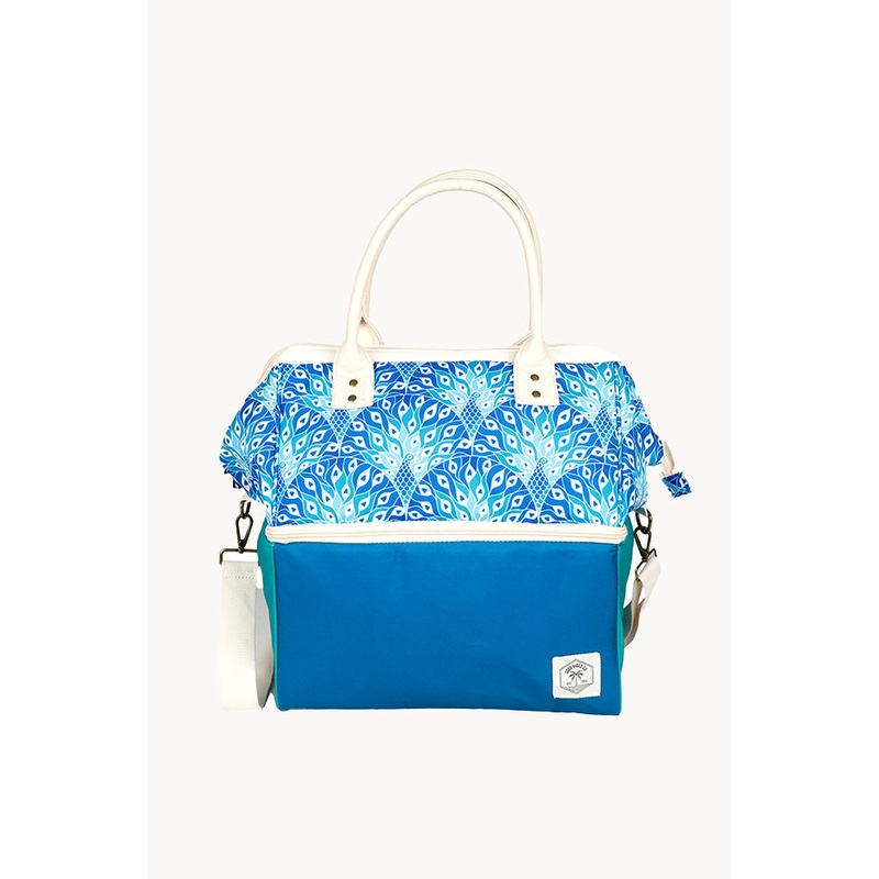 Peacock Paradise Picnic Cooler Bag
