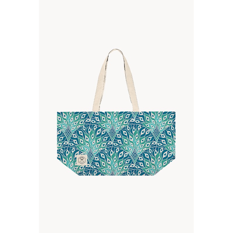 Peacock Paradise Tote Bag