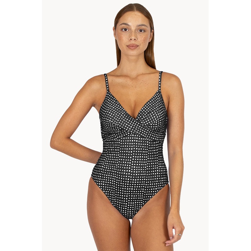 Picnic Point Wrap Front One Piece