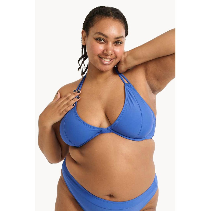 Plain FF/G Cup Underwire Halter